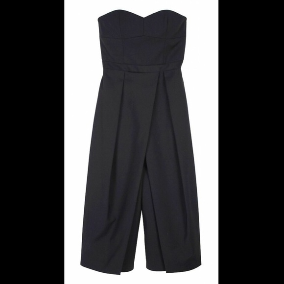 NEW $695 Tibi [SZ 0 ] Sweetheart Agathe Corset Jumpsuit in Black‎ #M398 - Picture 6 of 12